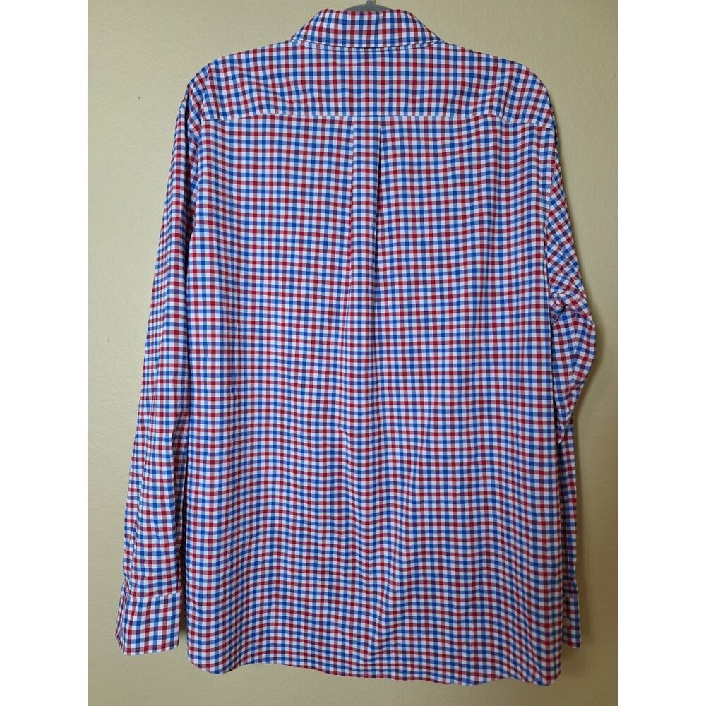 Vinyard Vines Performance‎ Classic Fit Tucker Shirt Mens XLarge Red/Blue Checked - Picture 4 of 7